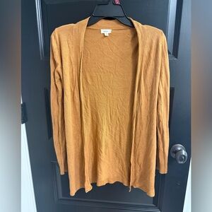 Debut Lightweight Open-Front Cardigan – Camel – Size S (Runs Small)